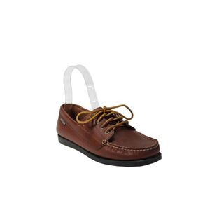 Fastland Men's Round Toe Lace Up Leather Oxford Shoes Brown Size 6.5